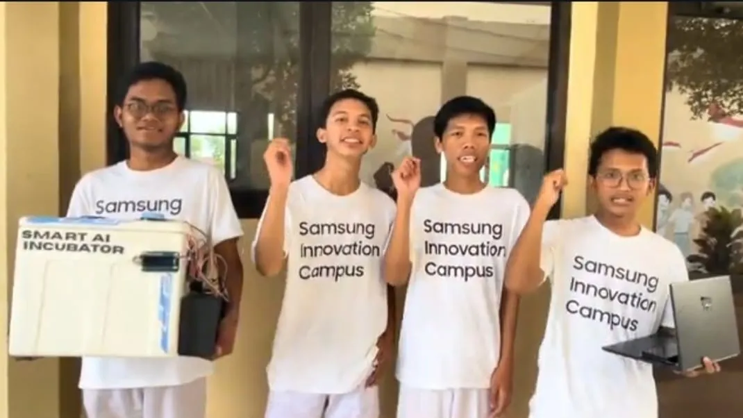 SMAN 1 Balongpanggang Menangkan People’s Choice Awards di Samsung Innovation Campus Nasional