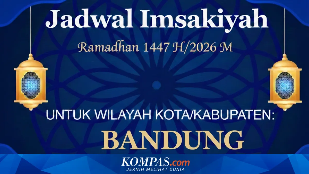 Jadwal Imsakiyah Ramadhan 1447 H untuk Bandung