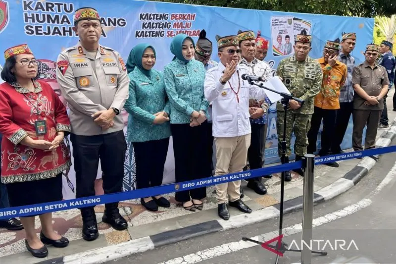 Kartu Huma Betang Sejahtera Diluncurkan untuk Tingkatkan Kesejahteraan Masyarakat Kalteng