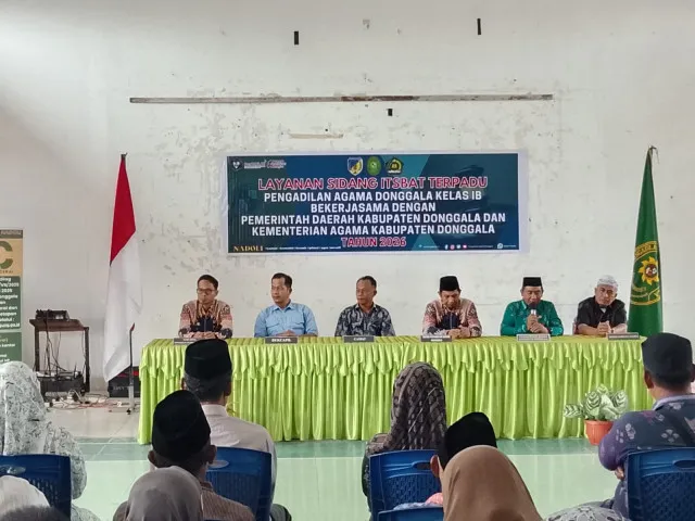 Kemenag Donggala Gelar Sidang Itsbat Terpadu untuk Penertiban Administrasi Pernikahan