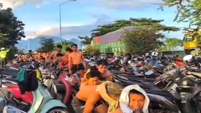 Razia Balap Liar di Sidoarjo: 300 Motor Disita dan Remaja Diamankan