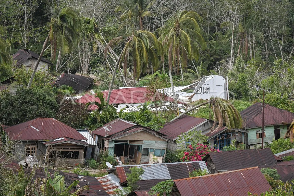 Pemerintah Relokasi 186 KK Penyintas Bencana Tanah Bergerak di Tapsel