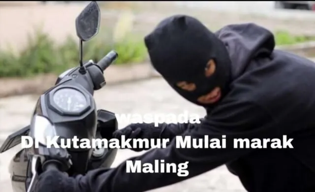 Masyarakat Kutamakmur Dihimbau Tingkatkan Kewaspadaan Terhadap Pencurian