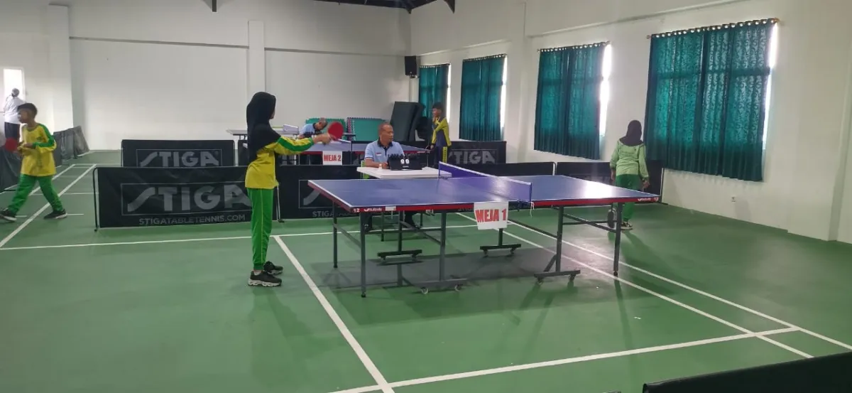 MIN 1 Yogyakarta Borong Juara 2 Tenis Meja Tingkat Kota