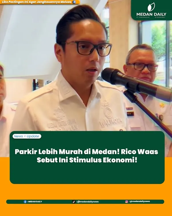 Pemko Medan Turunkan Tarif Parkir untuk Stimulus Ekonomi