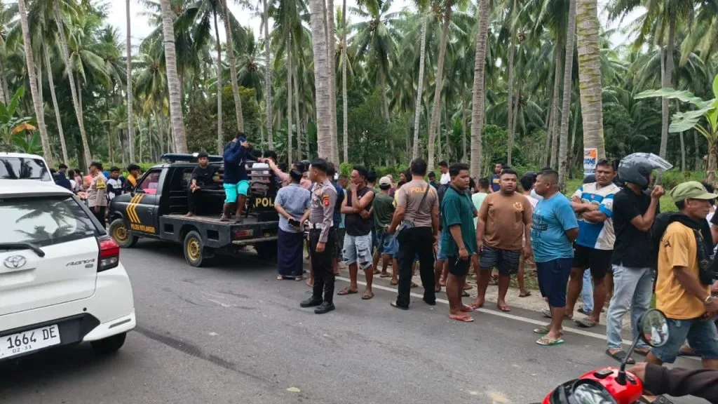 Kecelakaan Tragis di Jalan Desa Dulomo, Pengendara Sepeda Motor Meninggal
