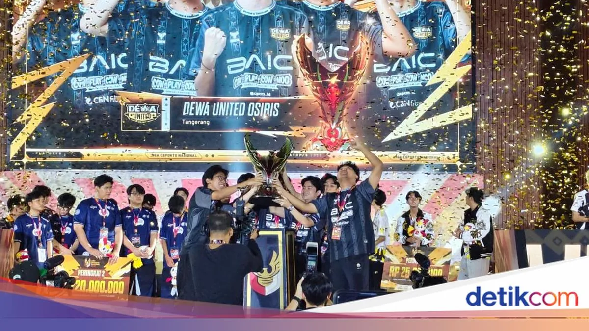 Dewa United Raih Gelar Juara Liga 1 Esports Nasional 2025