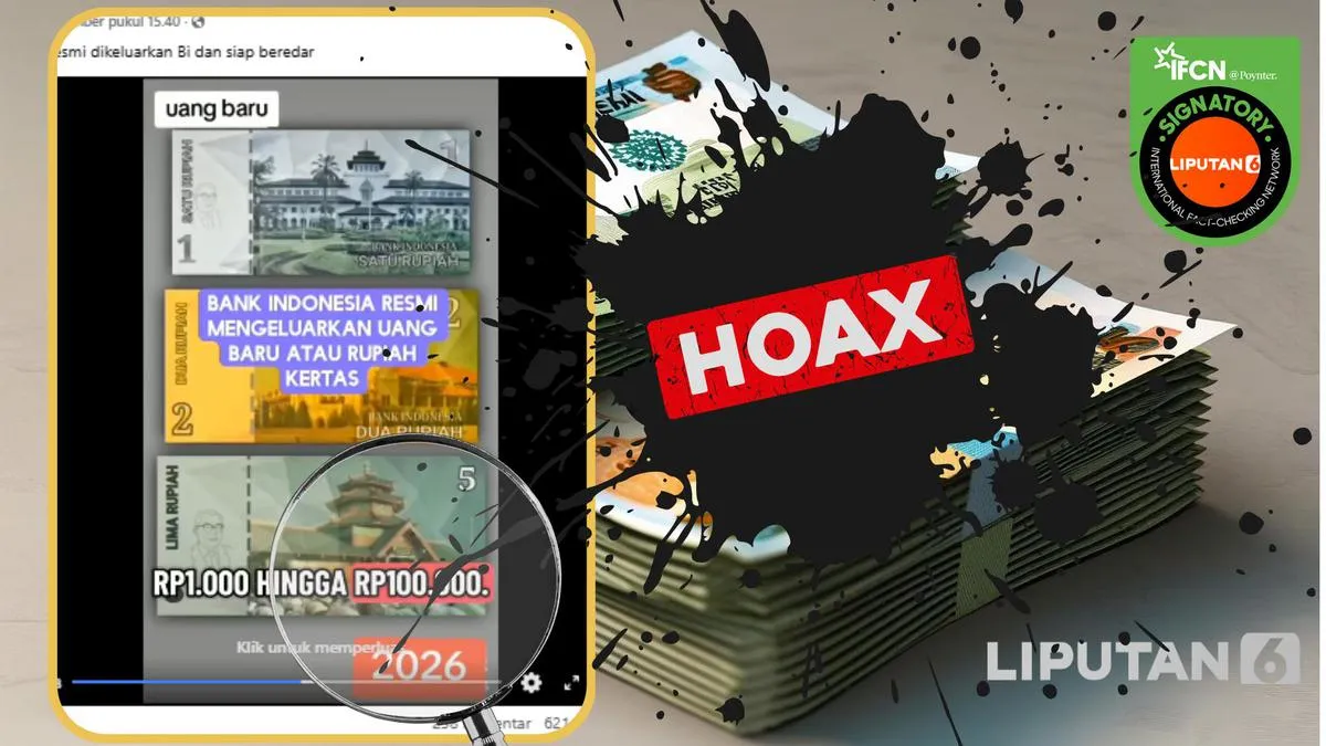 Bank Indonesia Tegaskan Uang Rupiah Baru yang Beredar di Medsos Adalah Hoaks