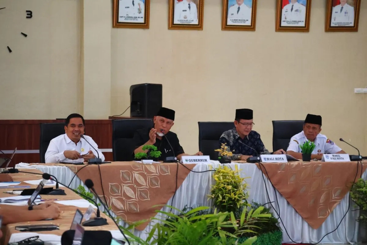Pemko Payakumbuh Bahas Isu Strategis dan Tantangan Bencana di Rakor dengan Pemprov Sumbar