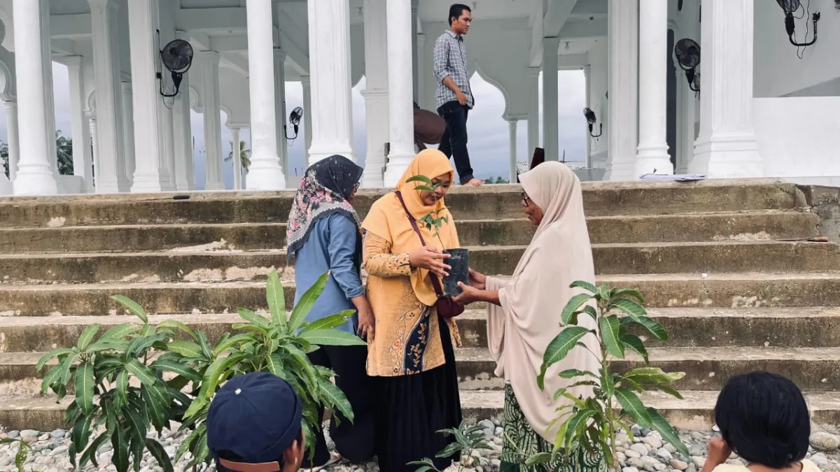 INAR Laksanakan Pengabdian Masyarakat Lewat Gerakan Tanam Pohon di Pidie Jaya