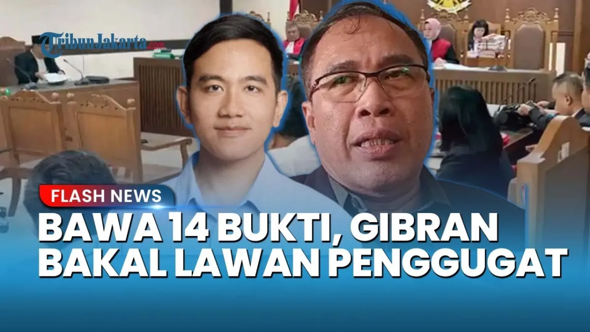 Gibran Hadapi Gugatan Ijazah dengan 14 Bukti di Pengadilan