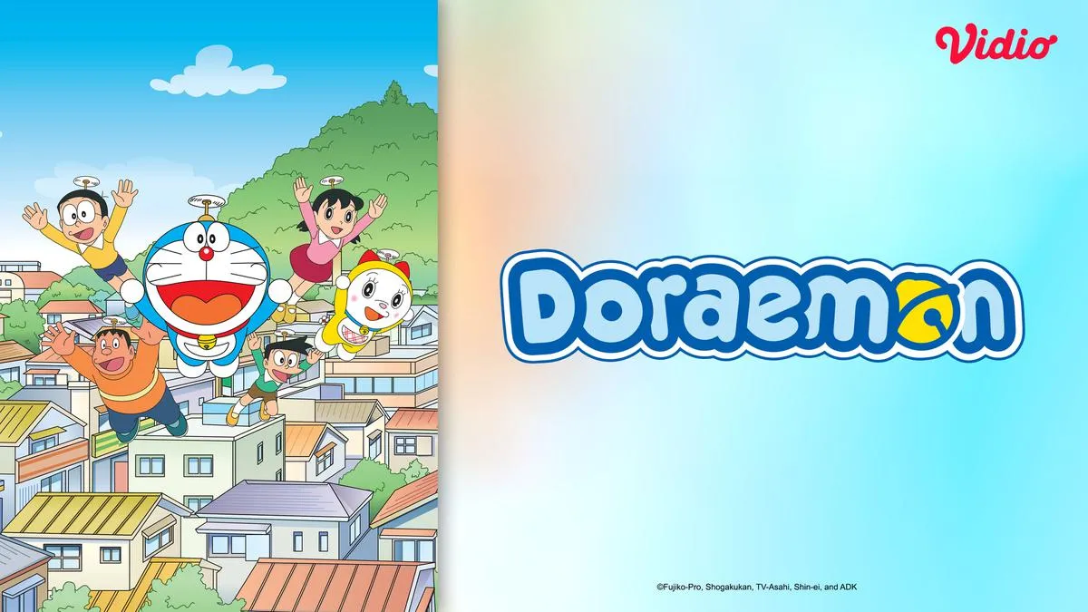 Serial Doraemon Tayang Setiap Minggu di Vidio, Nostalgia Akhir Pekan!