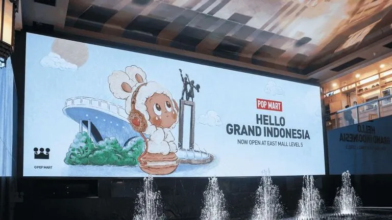 POP MART Resmi Buka Toko Ke-10 di Grand Indonesia