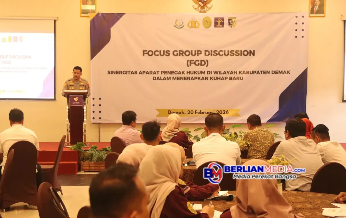 Sinergi Penegak Hukum di Demak: Diskusi KUHP dan KUHAP Baru
