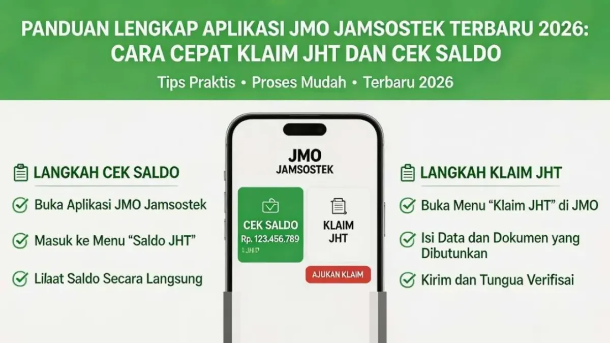 JMO BPJS Ketenagakerjaan 2026: Solusi Cepat Klaim dan Cek Saldo JHT