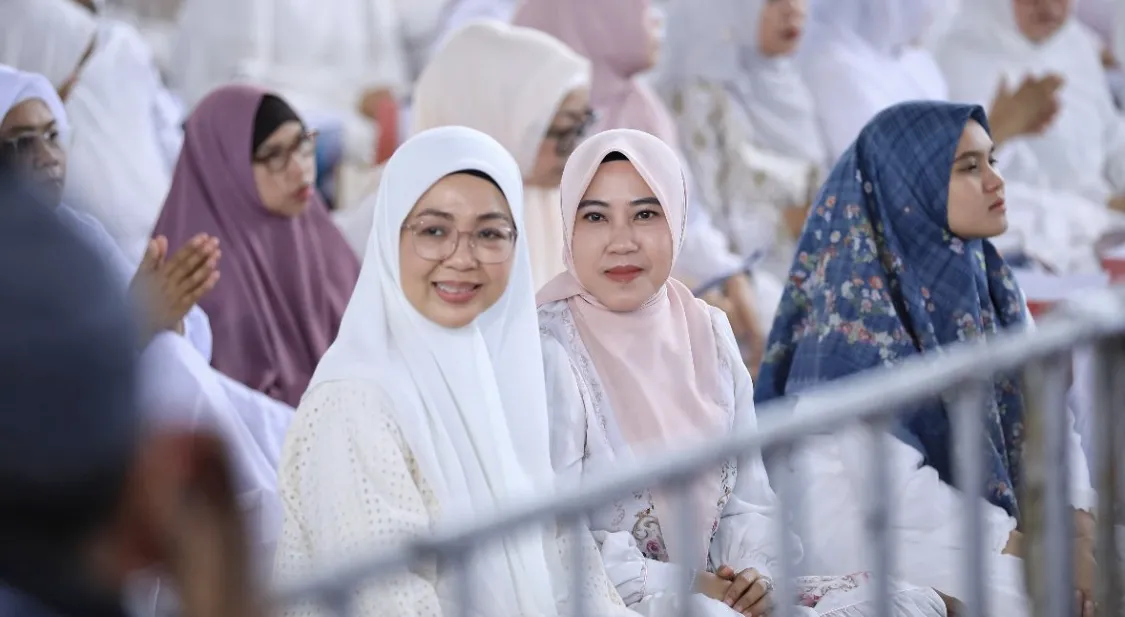 Melinda Aksa Hadiri Buka Puasa dan Tarawih Bersama dalam Peringatan Satu Tahun Kepemimpinan MULIA