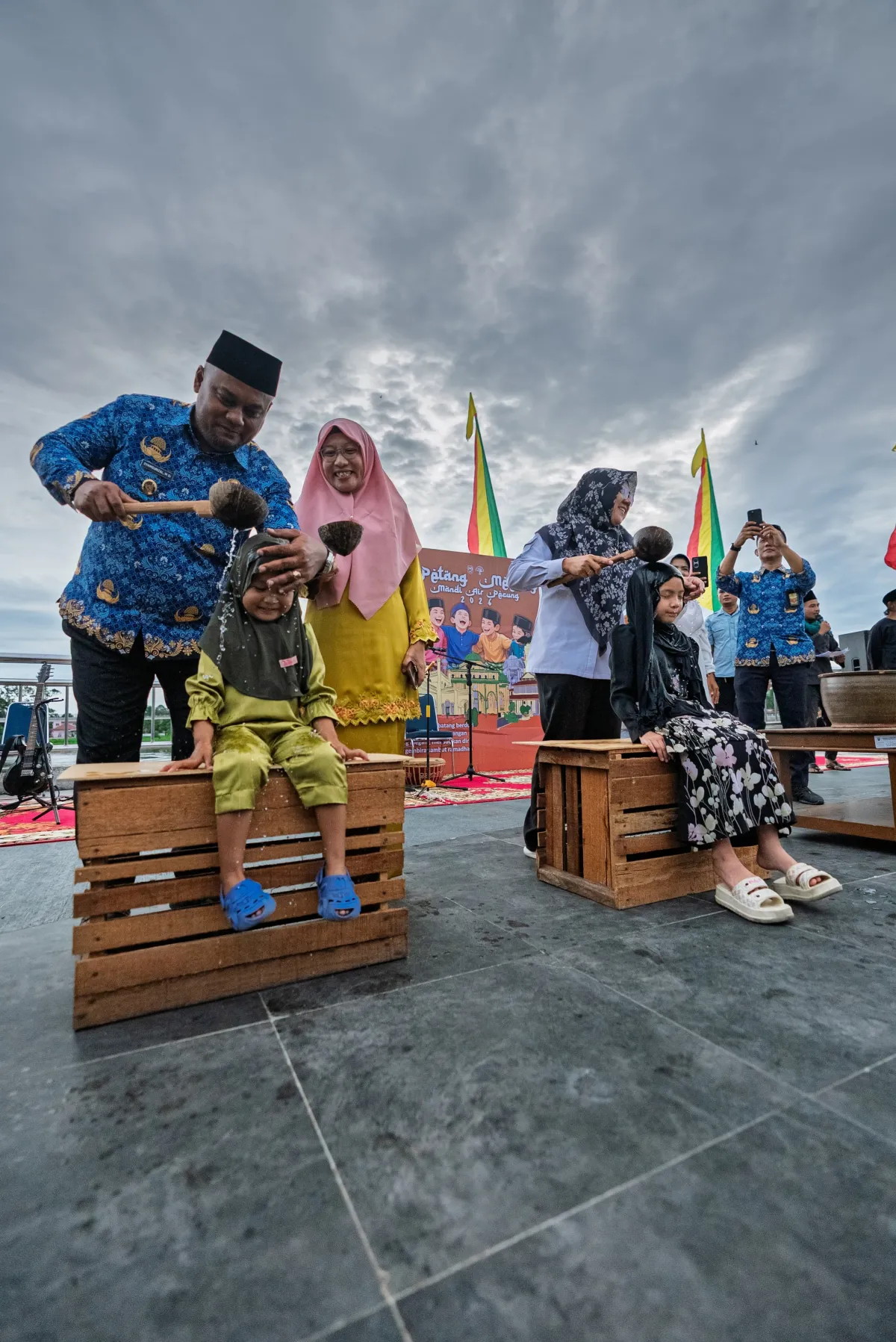 Tradisi Mandi Belimau Kembali Dihidupkan di Siak