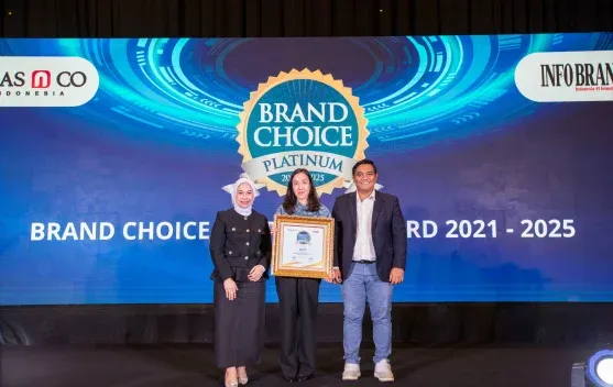 Oreo Dapatkan Penghargaan Brand Choice Platinum Award 2021-2025