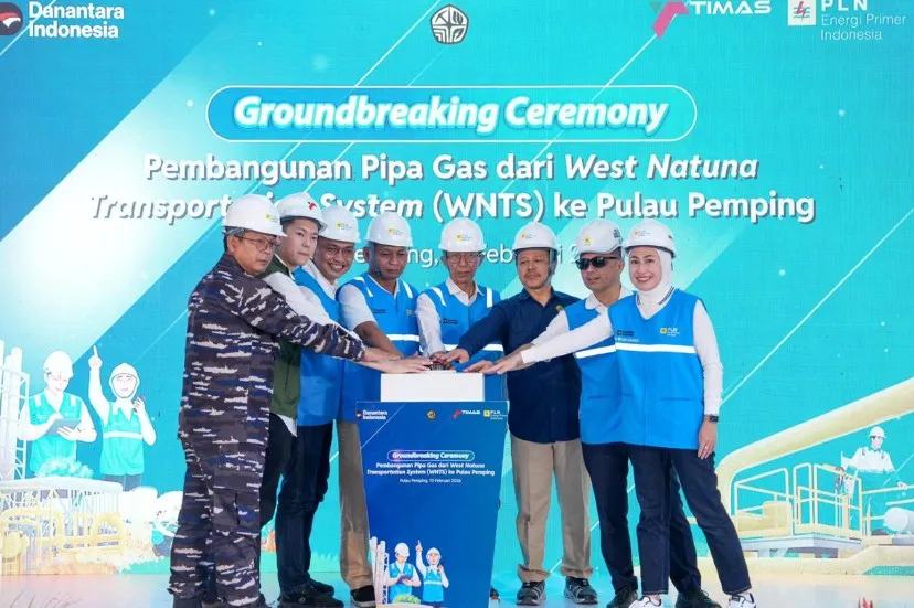 PLN EPI Mulai Pembangunan Pipa Gas Natuna-Pemping untuk Ketahanan Energi Nasional