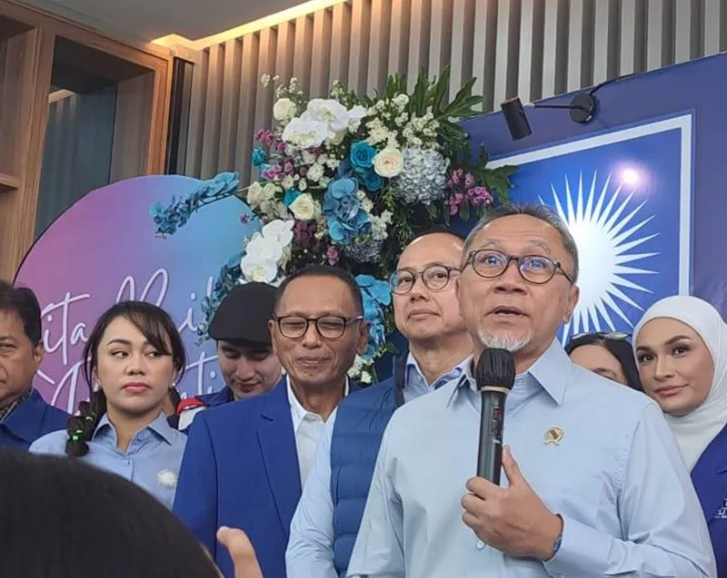 PAN Dukung Zulkifli Hasan Sebagai Cawapres Prabowo di Pilpres 2029
