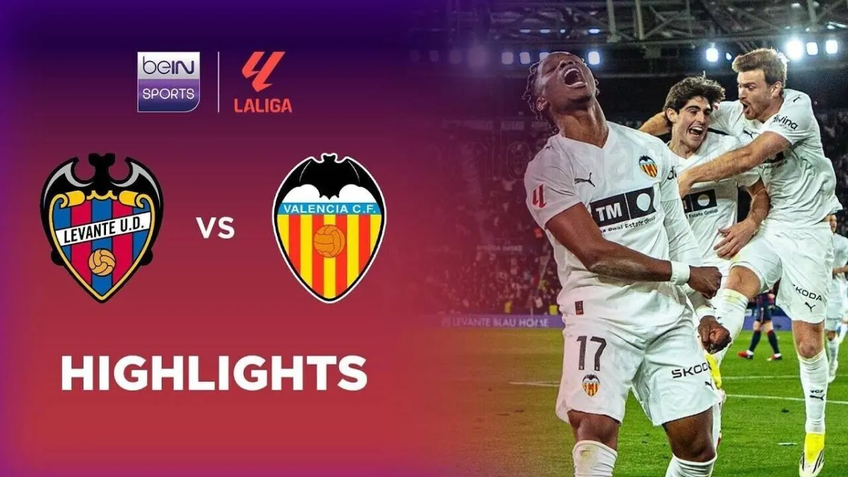 Sorotan Pertandingan Levante vs Valencia di LaLiga 2025/26