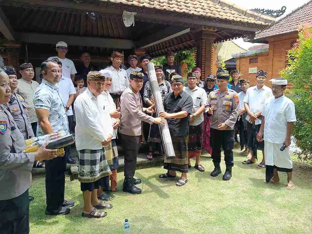 Kapolresta Denpasar Ajak Desa Adat Jaga Keamanan Bersama