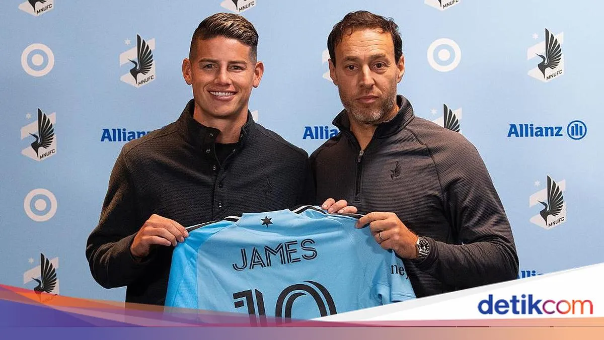 James Rodriguez Resmi Bergabung dengan Minnesota United di MLS