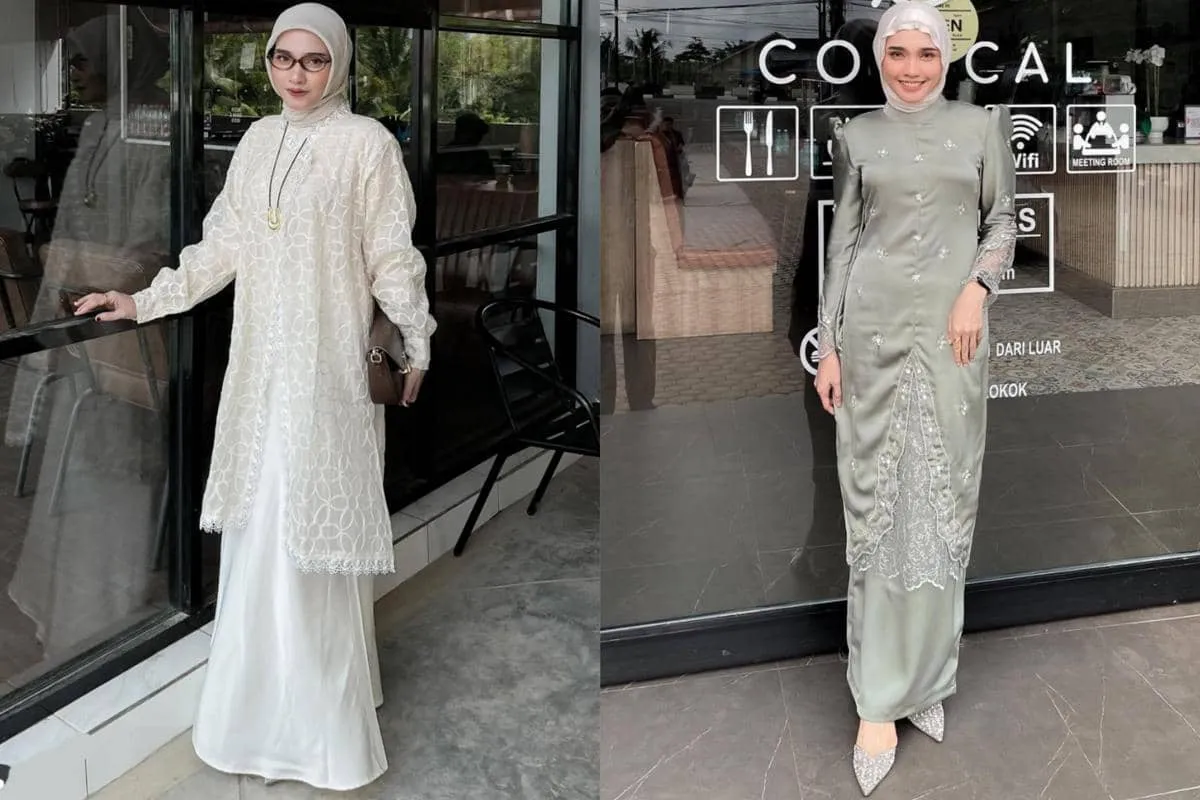 7 Gaya Outfit Lebaran Elegan dari Lisna Feri