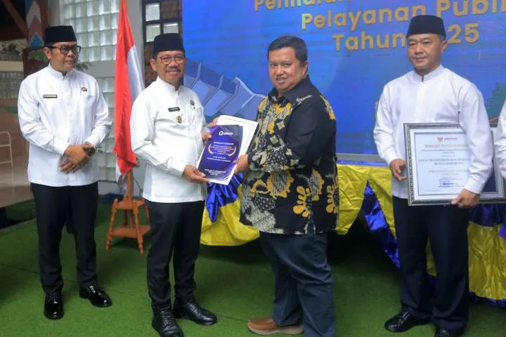 Pemkot Tangerang Raih Opini Kualitas Tinggi Pelayanan Publik dari Ombudsman RI