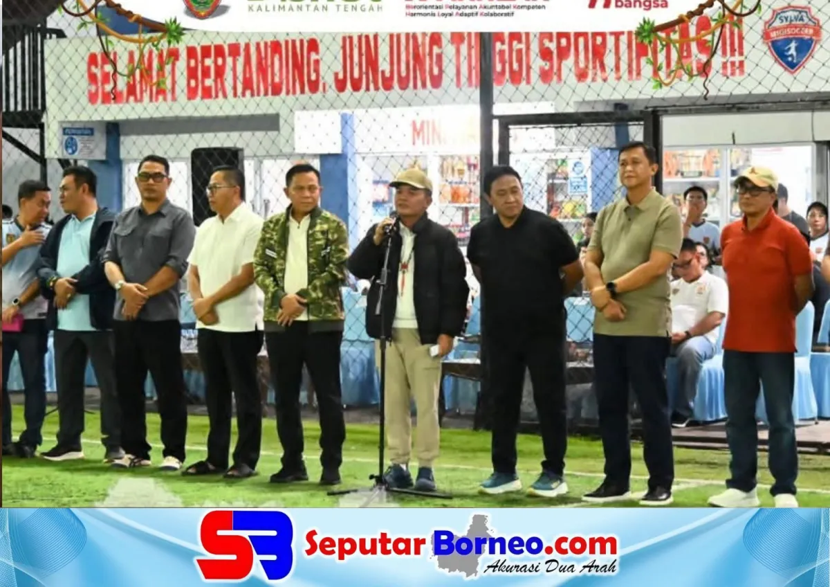 Gubernur Resmikan Turnamen Mini Soccer Ramadan CUP Kalteng Berkah 2026