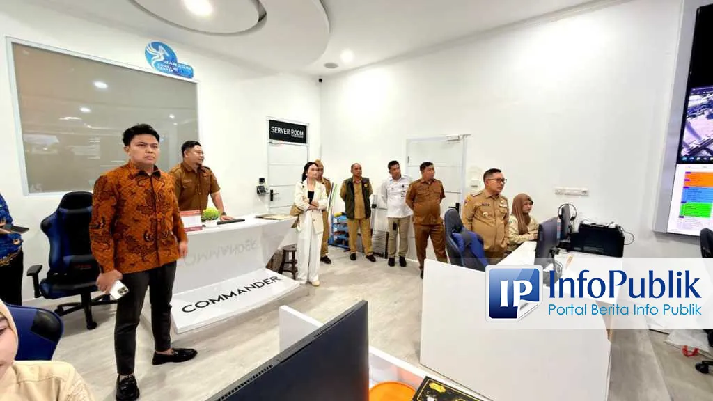 PCO RI Dukung Penguatan Data dan Konektivitas Digital di Banggai Command Center