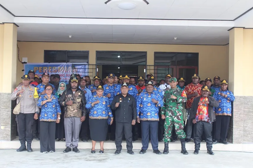 Peresmian Gedung Lumbung Pangan di Puncak Jaya Dukung Ketahanan Pangan Daerah
