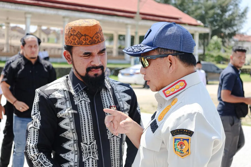 Bupati Aceh Timur Terima Kunjungan Kerja Mendagri Tito Karnavian