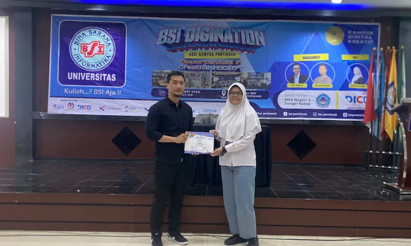 UBSI Bekali Siswa SMA Negeri 4 Wawasan Karier di Industri Kreatif Digital