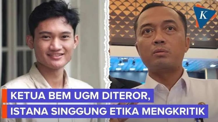 Istana Tanggapi Teror terhadap Ketua BEM UGM Tiyo Ardianto