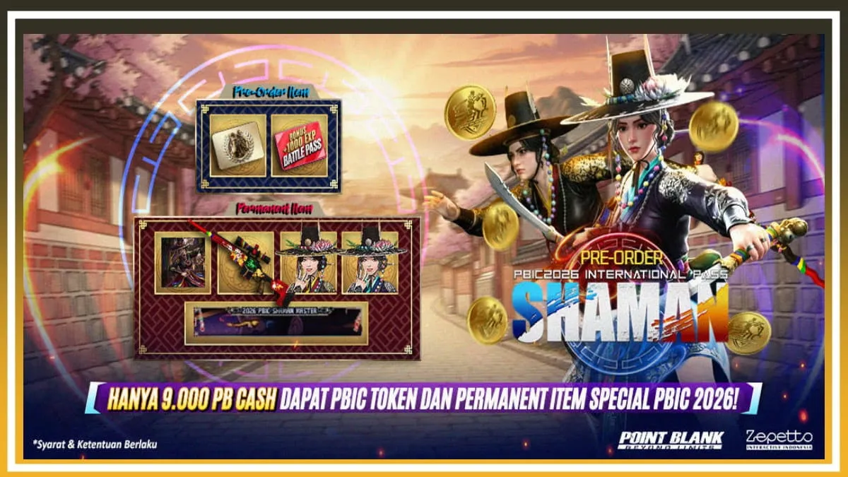 Pembukaan Pre-Order Battle Pass dan Promo Ramadhan di Point Blank