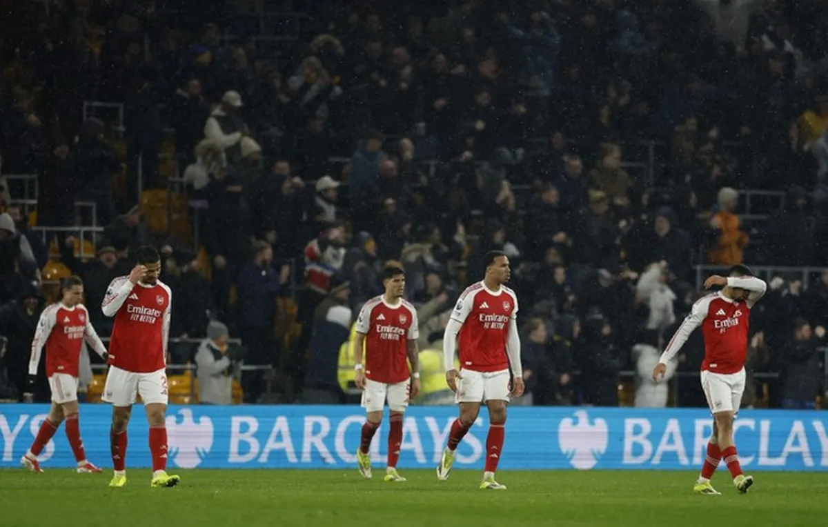 Arsenal Terancam di Puncak Klasemen Usai Imbang Melawan Wolves