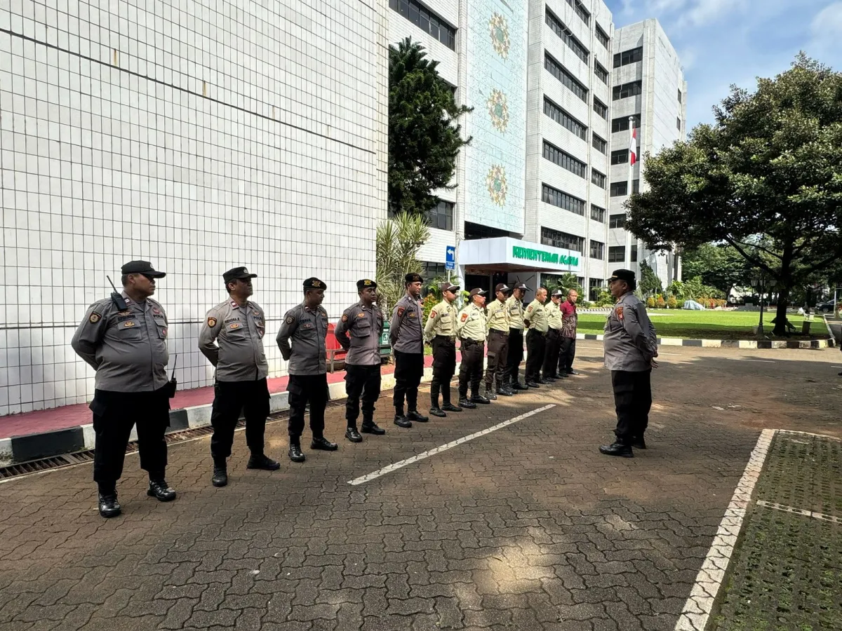 Polsek Sawah Besar Siapkan Pengamanan Aksi Unjuk Rasa di Kementerian Agama