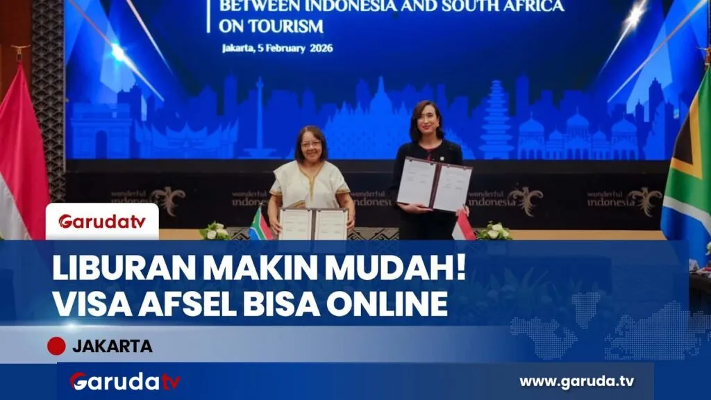 Kerjasama RI dan Afrika Selatan Permudah Proses Pengajuan Visa Secara Online