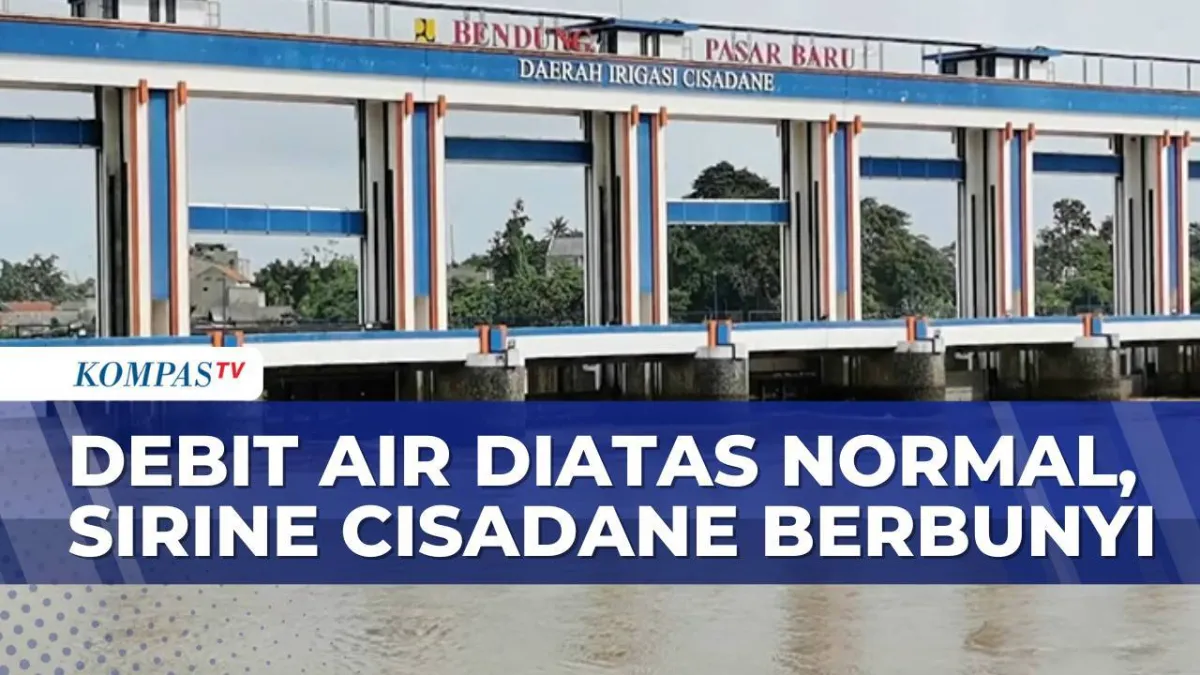Warga Tangerang Diminta Waspada Setelah Sirine Peringatan Cisadane Berbunyi