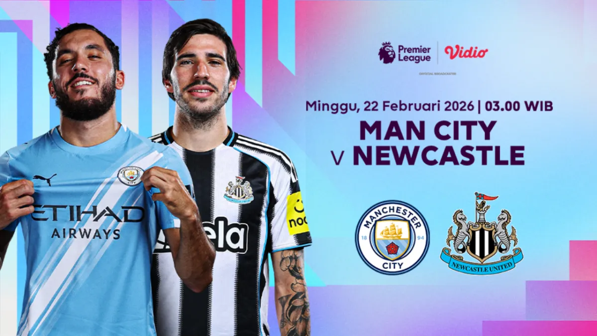 Jadwal Live Streaming Manchester City vs Newcastle di Liga Inggris 2025/26