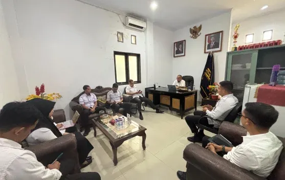 Kemenkum Sultra Lakukan Evaluasi Kinerja Perancang Peraturan