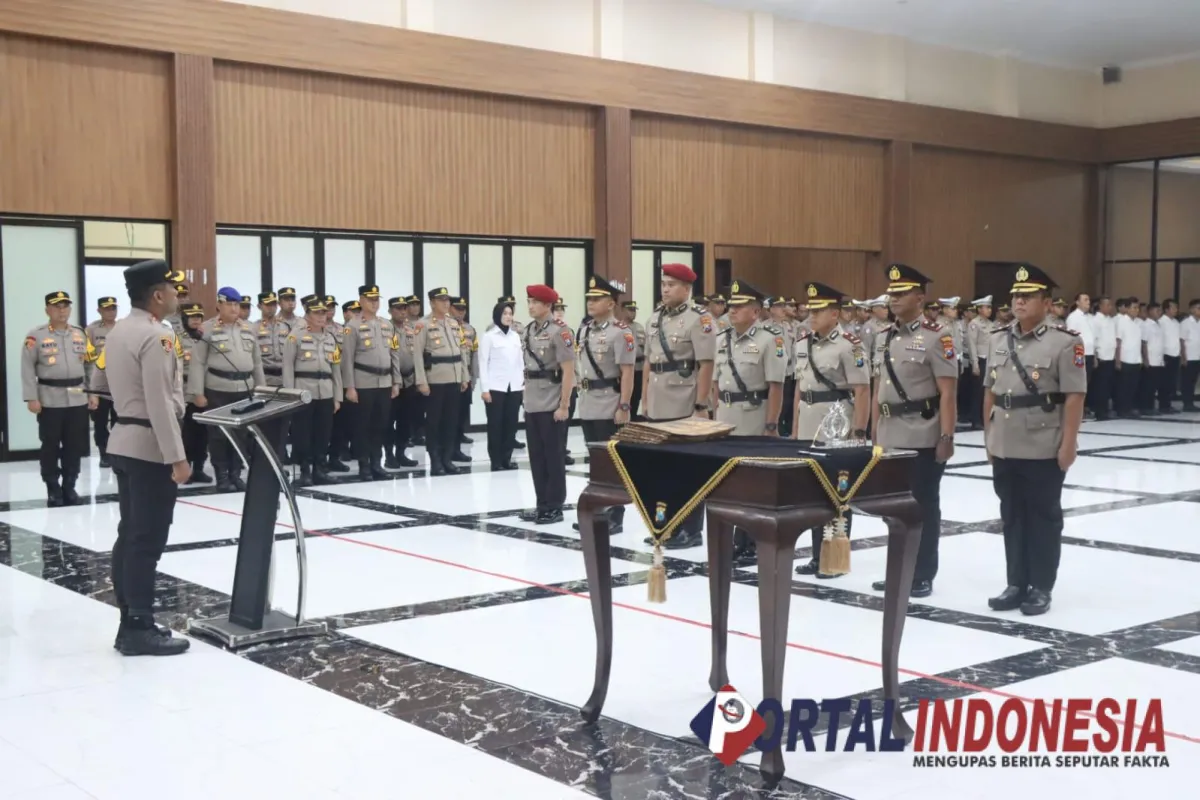 Rotasi Jabatan di Polresta Sidoarjo untuk Tingkatkan Pelayanan Publik