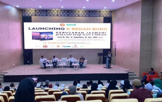 Pentingnya Kebugaran Jasmani Jemaah Haji Ditekankan dalam Bedah Buku di Jambi