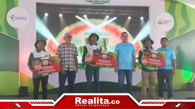 Petrokimia Gresik Tingkatkan Produktivitas Semangka di Tengah Cuaca Ekstrem