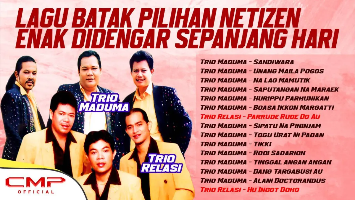 Rekomendasi Lagu Batak Favorit Netizen untuk Didengarkan