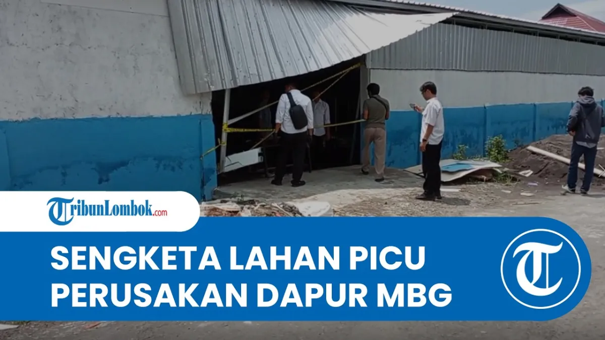Sengketa Tanah Diduga Picu Perusakan Dapur MBG di Suralaga