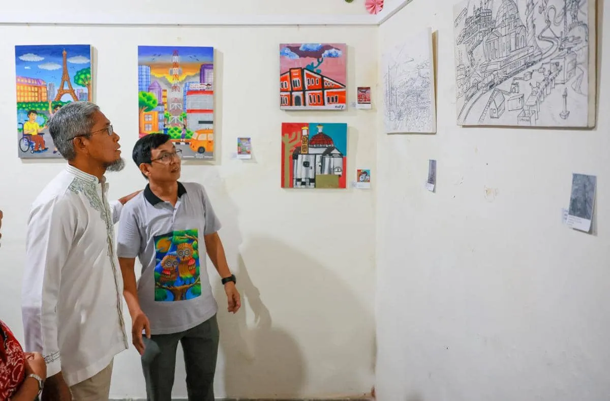 Pameran Lukisan Difabel: Ekspresi dan Apresiasi di Semarang