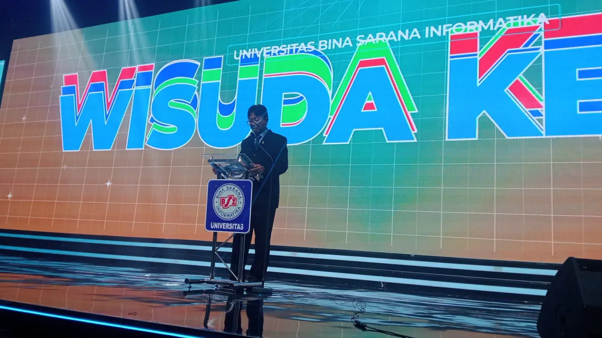 Wisuda ke-62 UBSI: Melahirkan Generasi Digital Kreatif