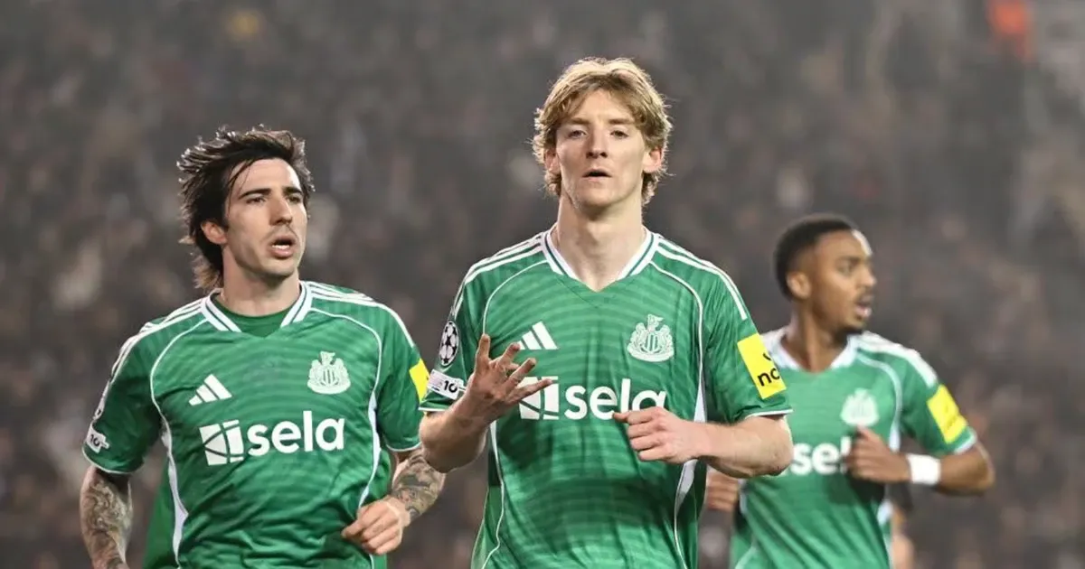 Gordon Cetak Empat Gol, Newcastle Menang Telak 6-1 di Qarabag